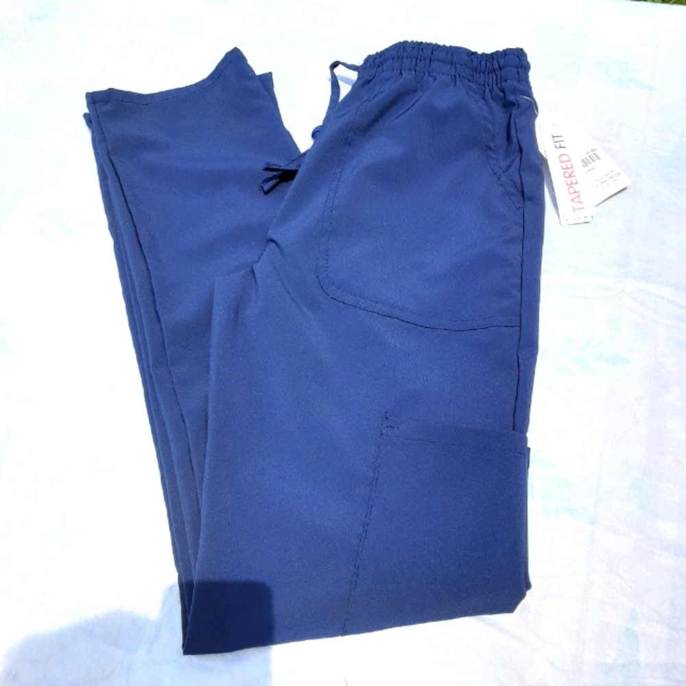 *2 for 18* Scrubaid tapered fit navy scrub pants